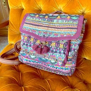 Sakroots convertible backpack/shoulder bag
